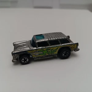 Vintage 1969 Hot Wheels Super Chromes Blackwall Alive 55 Chevy Nomad Hong Kong - Picture 1 of 7