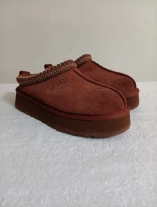 Damenschuhe UGG Marke Braid Tazz Plateau-Hausschuhe 1122553 rot Jaspis Größe 8 - Bild 1 von 12