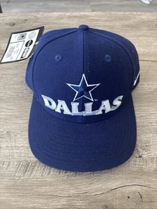 Vintage Nike Dallas Cowboys NFL Pro Line SnapBack Hat Cap Blue Adjustable OSFA - Picture 1 of 8