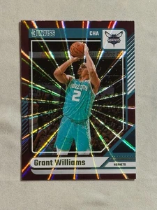 2024-25 Panini Donruss International Holo Maroon Laser Grant Williams #52 - Picture 1 of 2