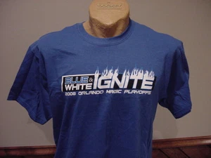 SWEET Orlando Magic 2008 NBA Playoffs Blue Adult Large T-Shirt, NEW&NICE!! - Picture 1 of 1