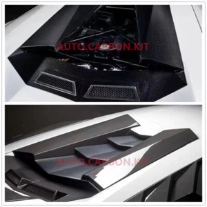 Carbon Fiber Rear Cover Air Vent Body Kit For Lamborghini LP700 LP720 NV Style - Foto 1 di 4