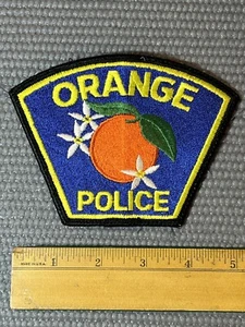 PARCHE DE HOMBRO DE LA POLICÍA DE LA CIUDAD DE NARANJA, CALIFERIA CA - Imagen 1 de 2