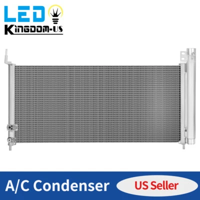 A/C AC Condenser For 10-15 Toyota Prius 11-17 Lexus CT200h W/ Receiver Drier - Image 1 of 4