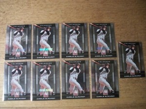 CHARLIE BLACKMON lot of  9 x 2008 Donruss Elite Extra Edition #17 Rockies XRC
