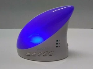 Conair Portable Sound Therapy Night Light Ocean Sunrise Rain Brook Timer Baby - Picture 1 of 11