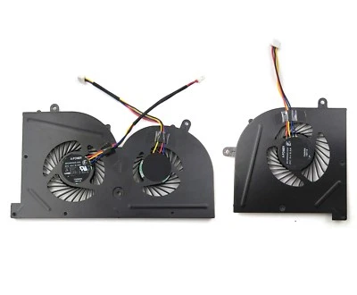 Genuine New MSI GS63 GS63VR GS73 GS73VR CPU + GPU Cooling FAN - Image 1 of 2