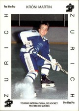 1992 Quebec Pee-Wee Tournament #1622 Martin Kroni
