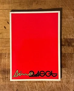 Ferrari 246 GT Dino | Owners Manual | (72/72) | Handbook | Factory Original - Picture 1 of 9