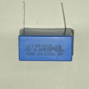 2,2 μF KONDENSATOR MKP-X2 2,2 uF 305v-X2 PILKOR Set 1 Stück PH22d - Bild 1 von 5