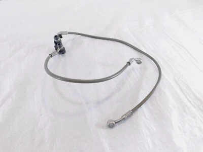 2001-2005 BMW F650CS F650 CS Front Wheel ABS Brake Hose Pipe Lines & Distributor - Image 1 of 4
