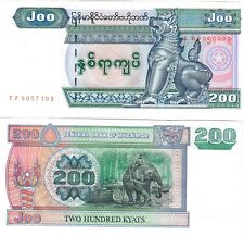 Myanmar 200 Kyats 2004 UNC