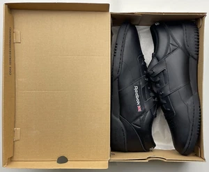 Zapatillas deportivas Reebok Classic para hombre de entrenamiento negras grises CN0637 talla 13 nuevas en caja OG NUEVAS - Imagen 1 de 15