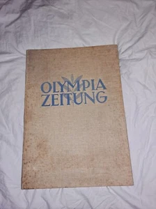 BERLIN OLYMPISCHE SPIELE - Olympia Zeitung/Zeitung. Vollständig gebundenes Set, Ausgaben 1 - 30. - Bild 1 von 24
