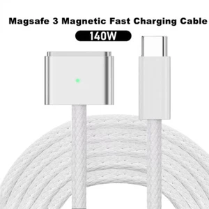 2M USB Type C To Magsafe 3 Charger Cord Cable Converter For MacBook Air/Pro - Picture 1 of 31