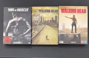 DVD-Box-Set The Walking Dead Staffel 1 und Staffel 3; Sons of Anarchy Staffel 7 - Bild 1 von 18
