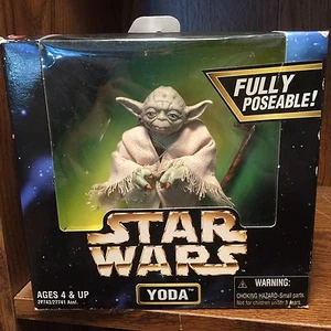 Figura Kenner 1997 Star Wars: Yoda - Totalmente Posable - Imagen 1 de 12