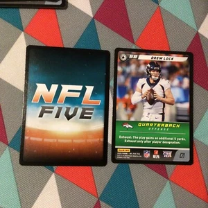 Drew Lock #C21 broncos QB common Base 2020 Panini Edition NFL five TCG - Bild 1 von 1
