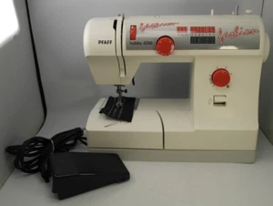 PFAFF 4250 Hobby Fashion Sewing Machine with Case Foot Pedal Tested Working Used - Picture 1 of 8
