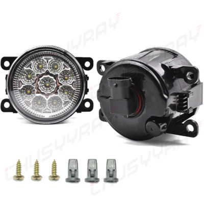 Par de lâmpadas de farol de neblina de para-choque dianteiro de substituição para Mitsubishi Galant 2007-2012 - Imagem 1 de 4