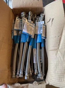 25 Mainline 3/8" x 3/8" Flexible Acero Inoxidable Lavavajillas Conector 12" - Imagen 1 de 2