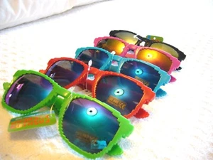 Sunglasses Fun Wacky Pixelated Weird Nerd Glasses Kid's ~CLOSE OUT - Picture 1 of 14