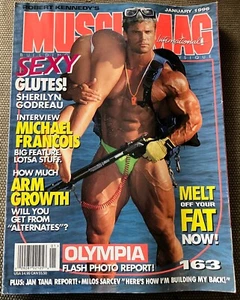 Musclemag International Magazine January 1996 Michael Francois Sherilyn Godreau - Picture 1 of 1