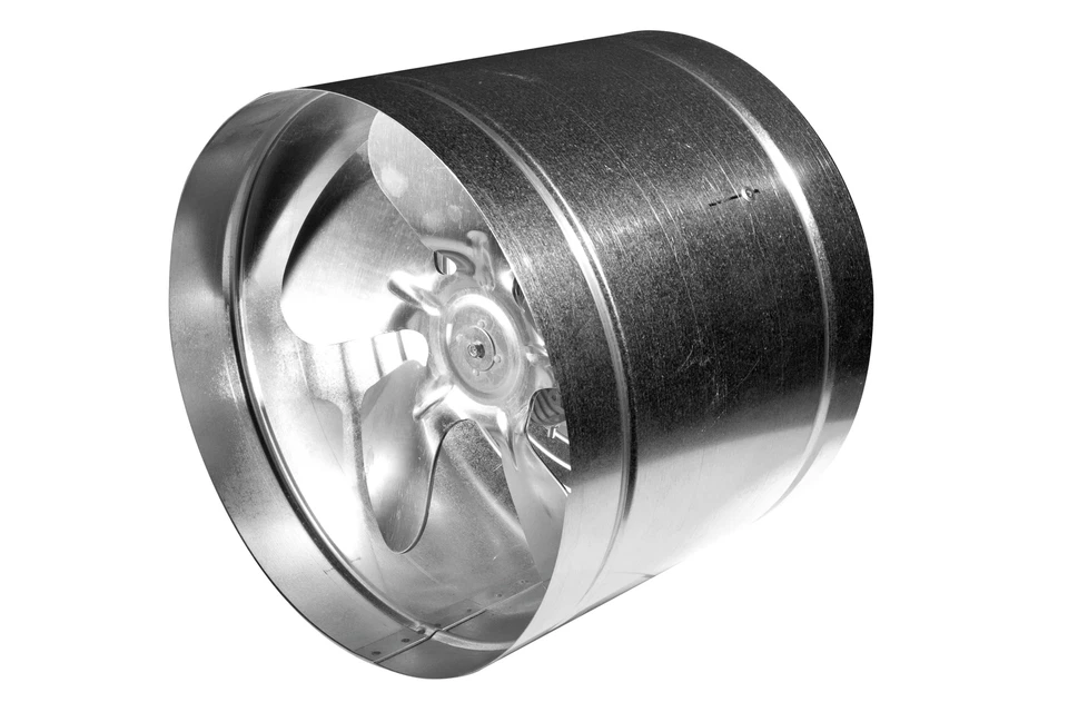 Pipe Fan 250 MM 445 m3/H Axial Fan Steel IPX4 Water Protection - Image 1 of 1