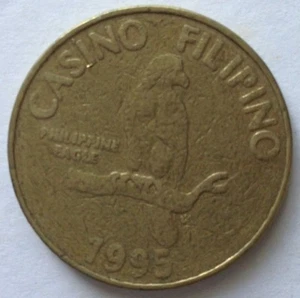 Philippines Casino Filipino 1995 Token - Picture 1 of 2