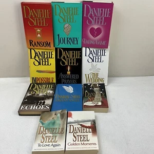 11 X Danielle Steel Book Bundle Star, To Love Again, Wedding, Impossible - Picture 1 of 15