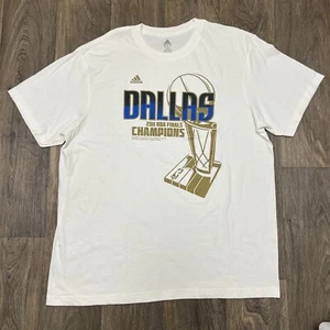 Dallas Mavericks 2011 NBA championship shirt white 2XL - Picture 1 of 6