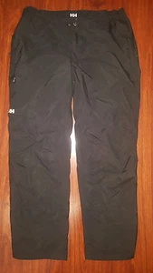 HELLY HANSEN Performance Outdoor Utility Mens Pants Size XL Black Polyester - Picture 1 of 12