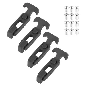 ˘4pcs THandle Draw Latch With Screw Kit M5 Thread For Motorhome Trailer Molded - Picture 1 of 12