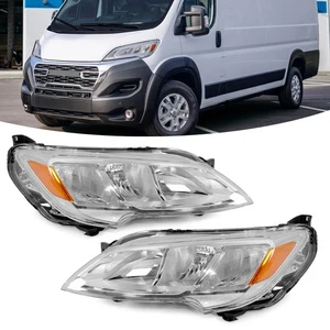 2023-2025 Dodge Ram Promaster 1500 2500 Halogen Headlight Left Right Side - Picture 1 of 12