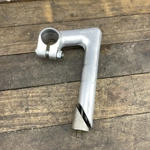 Vintage Nitto Quill Stem 60 mm 22.2mm 1 Inch Steerer Made in Japan Silver - Picture 1 of 14