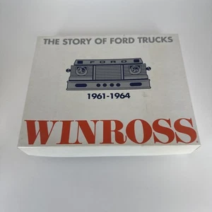 Winross The Story of Ford Trucks 1961-1964 Mustang Semi Box Set Diecast - Picture 1 of 13