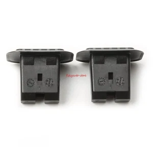 2PCS Car Rear Seat Bracket Clip Black Fit For Sagitar 9L2 BK2 1K0886373C 1.4 1.6 - Picture 1 of 5