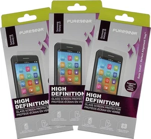 3x Puregear Trempé Verre Écran Protecteur + Plateau pour Samsung Galaxy Amp - Photo 1 sur 6