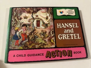Vintage Hänsel und Gretel Ein Kind Anleitung Aktionsbuch bewegliche Figuren Karton - Bild 1 von 16