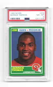 1989 SCORE FB DERRICK THOMAS,CHIEFS{R}++++++VIVID BEAUTY - Bild 1 von 1