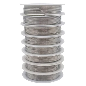 INSPIRELLE 8 Packs Copper Wire Mixed Sizes Craft Jewelry Beading Wire for Beginn - Picture 1 of 5