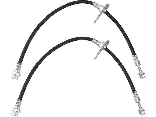 后制动软管套件适用于 1993 - 2001 年日产 Altima 1994 1996 1997 1998 WN367RD — 第 1/1 张图片