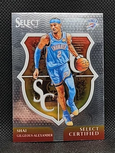 2024-25 Panini Select - Select Certified Shai Gilgeous-Alexander #4 Thunder Card - Bild 1 von 1
