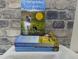 Amanda Owen 3 Books Set Collection The Yorkshire Shepherdess | Amanda Owen NEW - Imagen 1 de 7