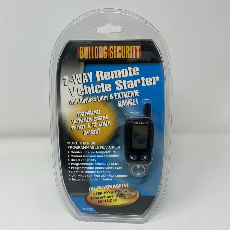 Kit Bulldog Security 2 vías remoto vehículo arranque entrada sin llave Deluxe500 Foto 1 de 4