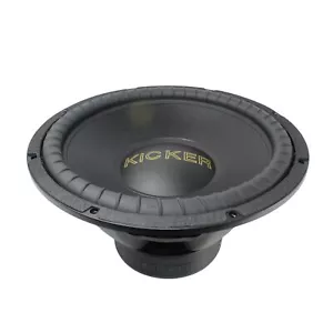 Kicker 50th Competition GOLD Edition 15 Zoll Subwoofer Dual 4 Ohm VC 1600W Peak - Bild 1 von 5
