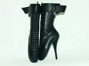 Tacones Altos Botas Altura Rodilla Ballet Talla 37-47 Tacón 20cm Producer Poland - Bild 1 von 7