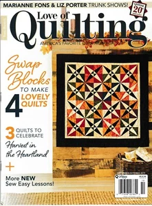Love of Quilting Americans Favorite Quilting Magazine Sept/Oct 2019 Back Issue - Picture 1 of 1