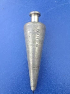 Vintage 5" 18oz. BERGER MESSING PLUMB BOB USA - Bild 1 von 6