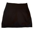 Royal Robbins Hiking Athletic Skort Skirt Black Women’s Size 10 Nylon Stretch